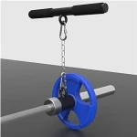 T-Bar Row Platform with Chain,Eyelet Landmine Attachment Fits  Bar Full 360 degree Swivel Ideal for Bent Over Exercises