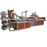 T Shirt Plastic Bags Making Machine With Automatic Punching Machine