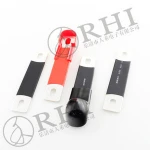 T2 copper terminal connector copper ground strap grounding bar