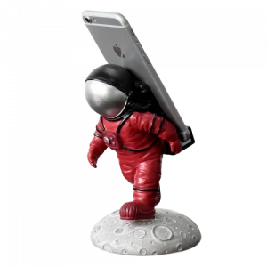 Table Art Spaceman Cute Home Gift Household Handicraft House Decorations Figurine Craft Resin Phone holder Piece