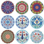 table mat Household item Ceramic coaster  Bar table pad