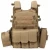 Import Tactical Plate Carrier Vest Military Tactical Vest Molle with 3 Magazine Medic Pouch from China