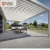 Import terrace aluminum motorized pergola louver roof system with wind sensor from China