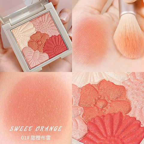 The most popular Blush palette high pigment blush palette private label high-quality solid blush cream