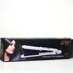 The Newest US PIN PLUG Professional Hair Flat Iron mini private label ceramic tourmaline hair straightener