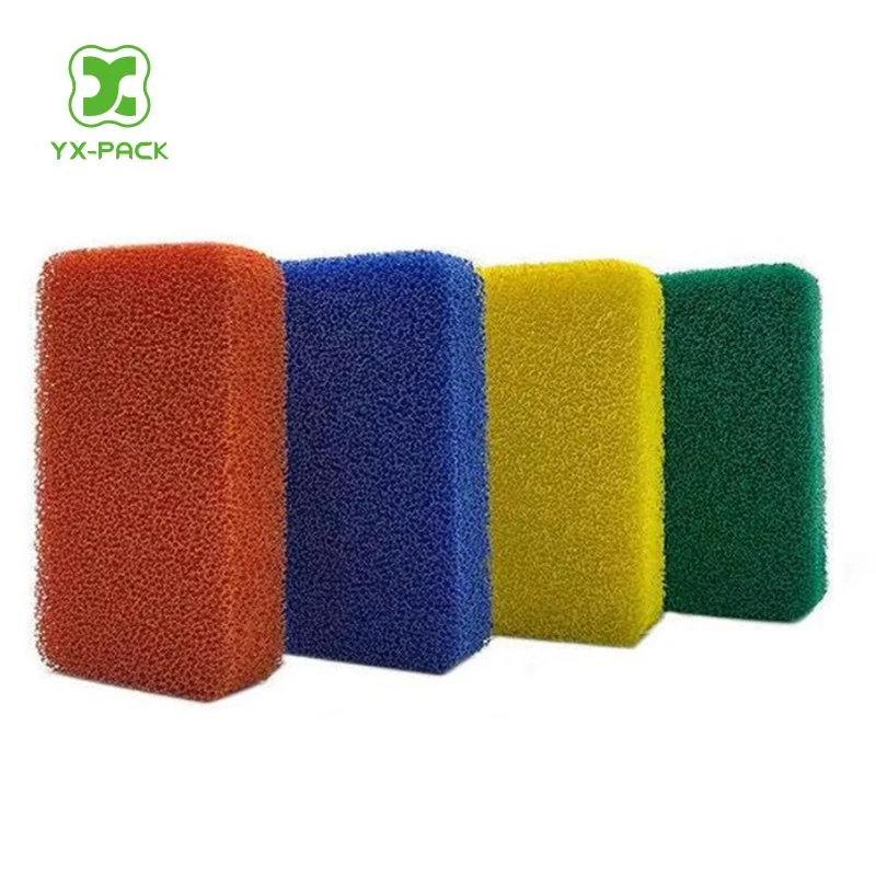 top dishwashing sponge durable resistant to mold and bacterial silicone sponge kitchen cleaning sponge