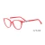Import Top Selling Acetate with Metal Anti Blue Light Computer Glasses Mobile Phone Blue Light Blocking Protection Round Eyeglasses from China