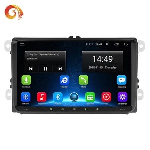 Touch Screen Gps Navigation System 2 Din Android Stereo Car Dvd Player Radio For Vw Polo Golf Passat Tiguan Beetle Caddy
