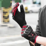 Touch Screen Motorcycles Accessories Leather Riding Gloves