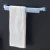 Import Towel Storage Rack Plastic Cabinet Door Punch-Free Shoes Holder Bathroom Kitchen Accessory Home Traceless Rag Storage Organizer from China