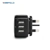 Travel usb charger 3USB universal travel charger for mobile accessories phones