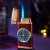 Import Trend design watch cigarette lighter blue flame windproof torch lighter for men from China