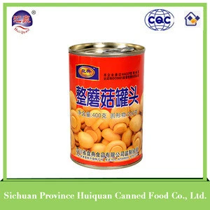 Trustworthy china supplier canned mushroom canned food canned vegetable