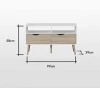 TV Unit Scandinavian Nordic Style TV Stand, Contemporary Lounge, Dining or Living Room Furniture Factory direct sales