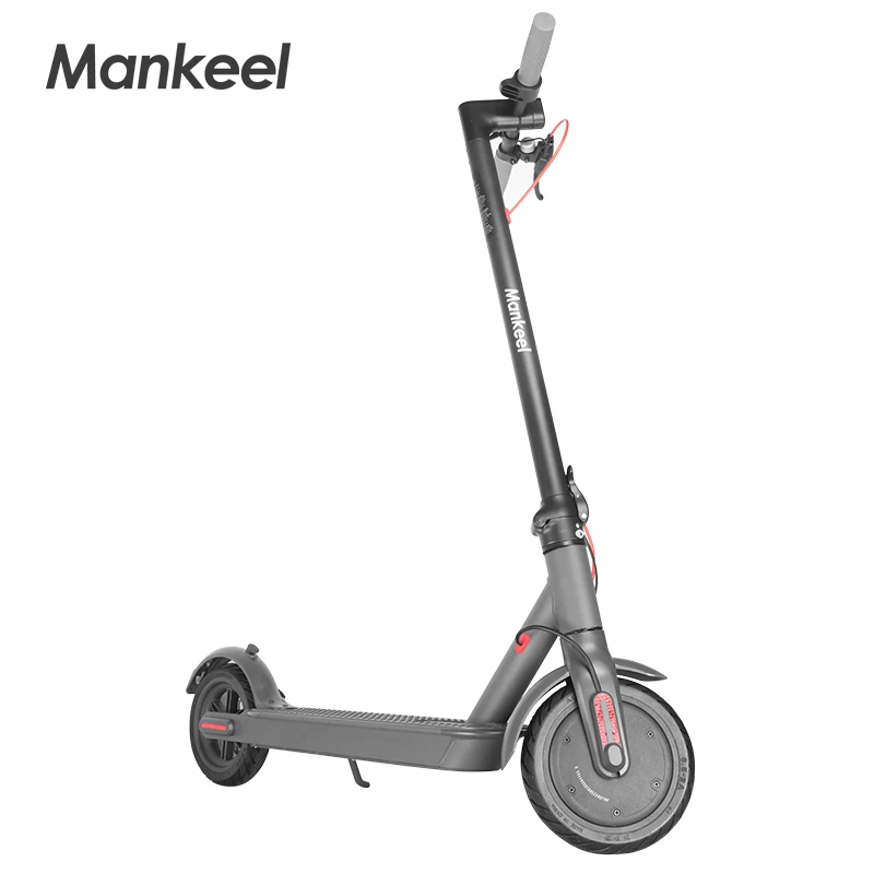 Two Wheel Scooter Mankeel EU Warehouse UK Dropshipping Cheap 25-30km Pro 2 Black Scooter Electric with App