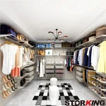 U shape metal closet organizer  ,Chinese manufacturer design clothes closet