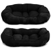 Ultra-Soft Suede Reversible Pet Bed