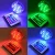 Import Underwater Waterproof Battery Operated Remote Control Wireless Multi Color 10 LED RGB Tub Swimming Pool Submersible LED Light from China