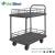 Import Uni-Silent Capacity 150kgs Food Hotel 2 Tiers Hand Trolley PLA150-T2-HL2-BK from China