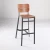 Import Unique New Design Modern Plywood Wood Club Stools Bar Chairs from China