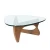 Import Upgraded Version Elegant Triangle wood centre and side coffee table 2 living room from China