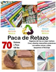 Used Clothes Paca de Retazo Reduce Reutiliza Recicla