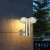 Import VERTAK IP44 stainless steel mounted led lamp motion sensor solar wall light for garden outdoor from China