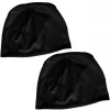 Very Cheap Polyester Swim Cap Customized logo printing Adult Junior Swim Hats Bath Caps Wholesale Swimming cap