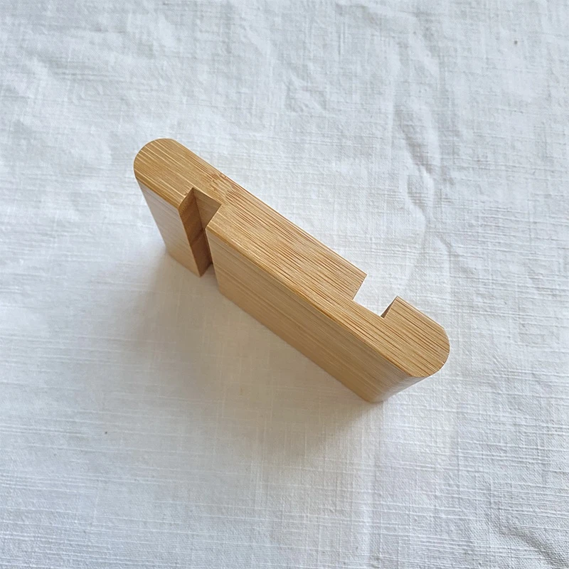 VIVBIO simple durable phone stand holder made of bamboo eco-friendly unique design