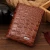 Import Wallet  cartera Forever New Colors Frosted Leather  For mans Button Wallet genuine leather from China