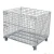 Import warehouse customized stackable foldable stainless steel cage/wire mesh container from China