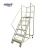 Import Warehouse Movable Ladder Cart with Wheels Stair Climbing Step Trolley for Manufacturing Plant Industries from China