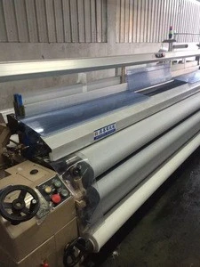 Water jet power textile machine for polyester weaving
