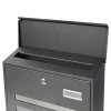 Water Proof Metal Steel Wall Mounted Mailboxes with Key Lock