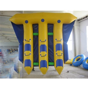 Water Sports Fly fish Banana Boat Inflatable Flying Fish boat