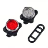 Waterproof Bicycle Front & Tail LED USB Rechargeable Bike Light Set