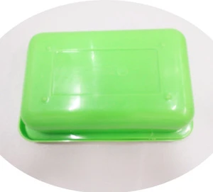 Waterproof unique bathroom product plastic soap holder case