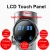 Import Wave Massage Gun LCD Touch Percussion Tissue Massager Therapy Vibration Muscle Massage Gun from China