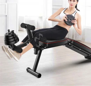 Weight Lifting Sit Up Flat The Banco De Para Pesas Foldable Dumbbell Bench Chair Adjustable Press Gym Equipment