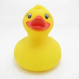 Weighted floating yellow bulk rubber ducks