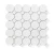 Import White and black wholesale  for bathroom wall and floor ceramic mosaic tiles from China