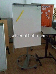 White board easel stand with flip chart paper