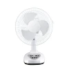 White Color for 12" Electric Table/Desk Fan