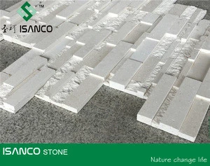 white sandstone construction stone for wall covering cream sandstone Cultural Stone For Wall Cladding
