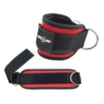 Wholesale 2pcs Sport Ankle Strap Padded D-ring Ankle Cuffs for Gym Workouts Cable Machines Butt and Leg Weights Exercises
