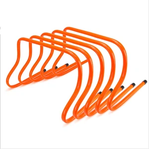 Wholesale Adjustable Hurdles and Cone Set ,6 Agility Hurdles (6&quot;, 9&quot; or 12&quot; Height) with 12 Disc Cones for Soccer