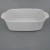 Import wholesale bakeware cooking white ceramic baking plate cake pan with handle from China
