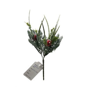 Wholesale Beautiful Plastic Branch Artificial Plants with Red Fruits