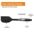 Import Wholesale Black Color Heat Resistant Silicone Spatula Set 5 Piece Seamless for Baking Cooking and Mixing from China