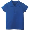 Wholesale Bulk Kids Cotton Clothes Cheap Plain Custom Boys Polo T Shirt